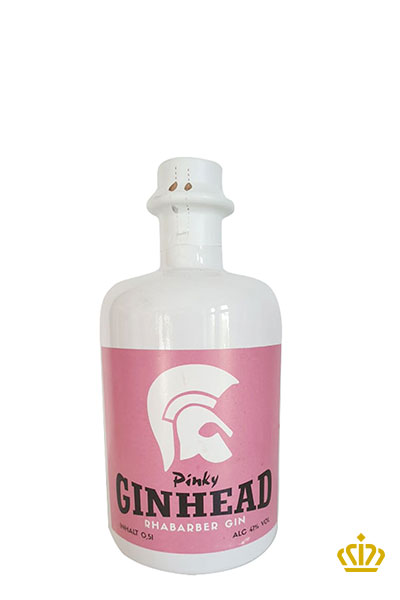 Ginhead - "Pinky" Rhabarber Gin-0,5l 41 Vol% - gourmet-baron