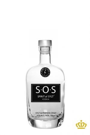 SOS Spirit-of-Sylt Black Label Vodka 0,7l 41 Vol% - gourmet-baron