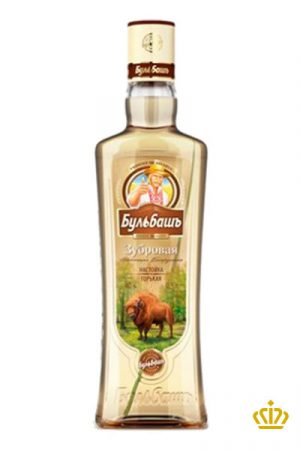 Wodka Bulbash - Zubrovaja Büffelgras Bisongras- - 40 Vol.% 0,7l - gourmet-baron