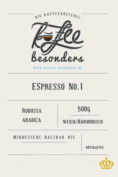 Kaffee-Espresso No.1 - gourmet-baron