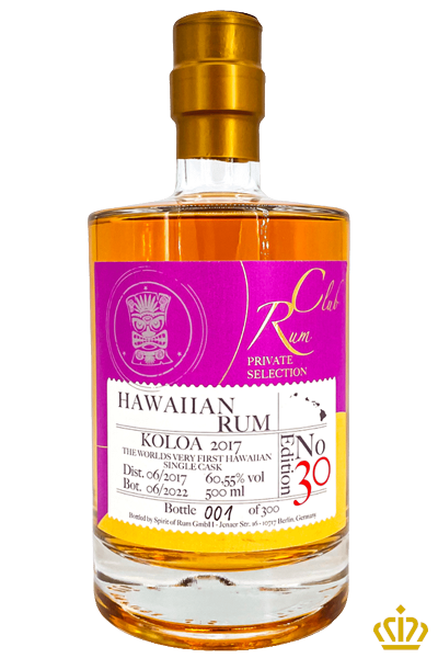 RumClub-Private-Selection-Ed.-30-Hawaiian-Single-Cask-Koloa-60,55-Vol-500ml-gourmet-baron